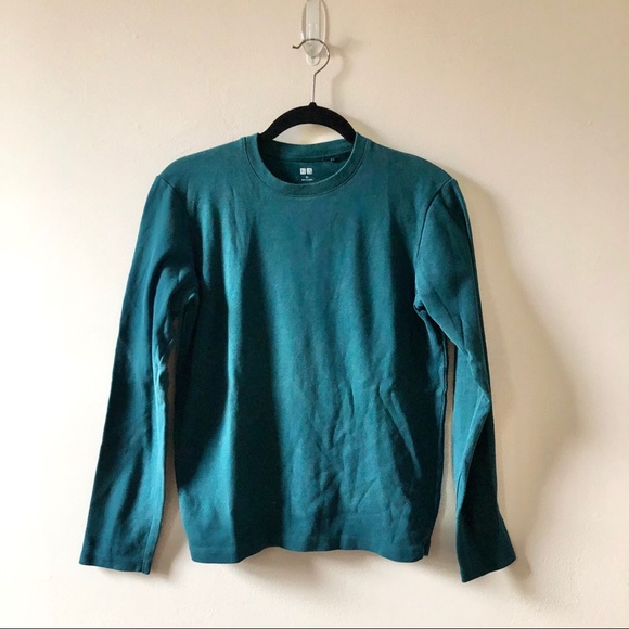 Uniqlo Other - Uniqlo Long Sleeve Teal Shirt